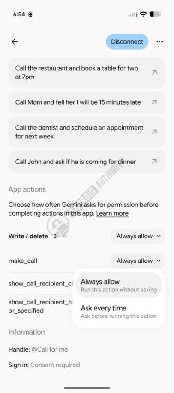 谷歌拟升级Call for Me，Gemini将支持代用户拨打亲友电话谷歌“代我通话”功能目前可替用户拨打商户电话并办理预约等事务，未来或扩展至拨打亲友私人电话，代为转达信息或进行简单问询