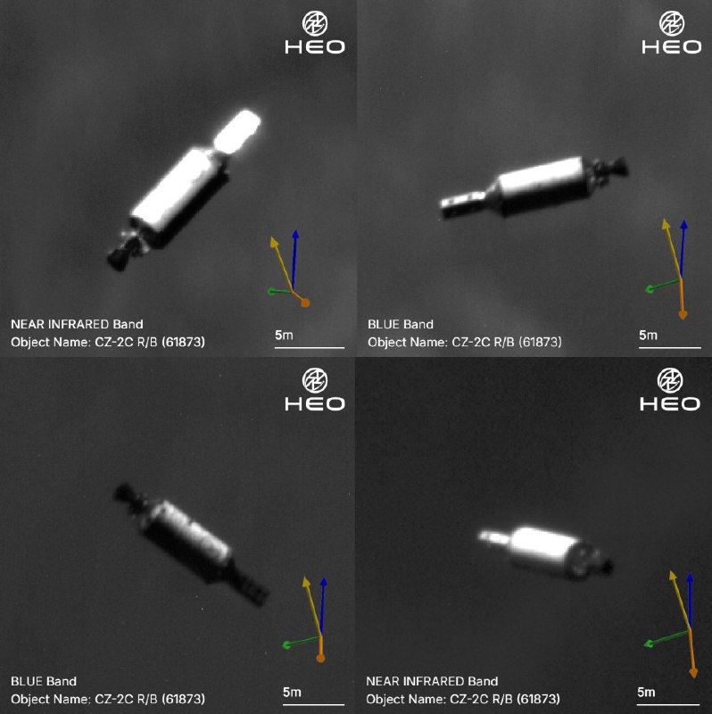 外国卫星抵近侦察中国火箭，最近仅27公里，疑似进行数十次拍摄澳大利亚太空动态感知公司HEO的“Continuum-1”卫星对中国CZ-2C火箭二子级残骸开展近距离成像侦察，最近距离27公里，获取0.07米分辨率图像，并在24天内完成五十多次成像