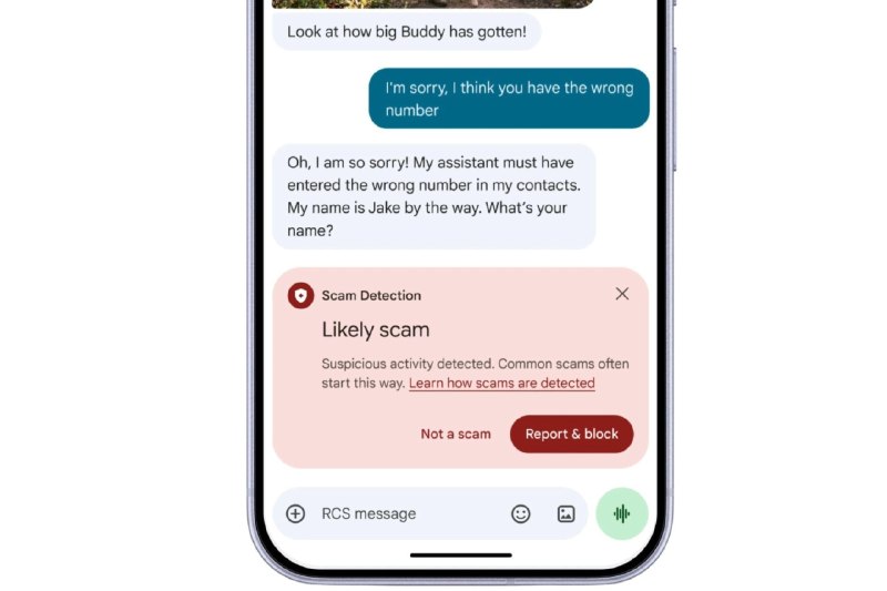 Android利用人工智能在Google Messages中识别诈骗者谷歌将在未来几周为Google Messages推出“增强保护”设置，利用云端Gemini AI分析与陌生联系人对话，以识别潜在诈骗并帮助用户防范移动诈骗