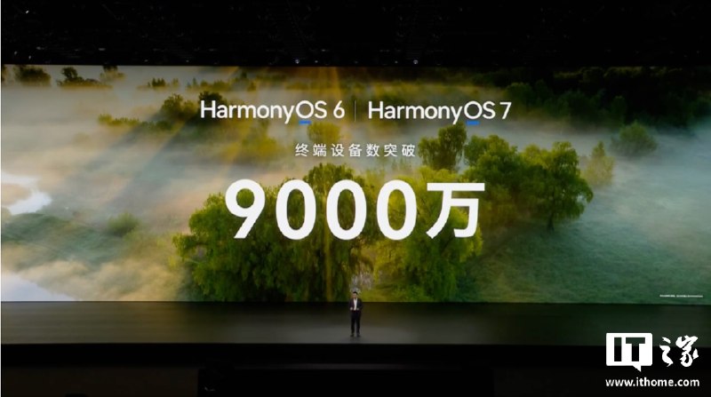 华为鸿蒙系统装机量突破9500万台，距离1亿目标仅一步之遥奇妙工具箱数据显示，华为鸿蒙HarmonyOS装机量已达约9528.8万台，接近1亿目标