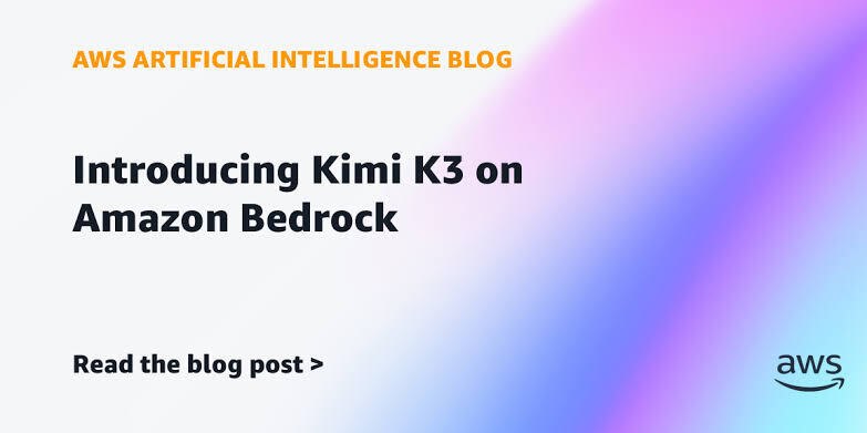 亚马逊 AWS 旗下 Bedrock 宣布接入 Kimi K3 模型亚马逊云服务旗下人工智能平台Amazon Bedrock宣布接入月之暗面开发的Kimi K3模型，为编程和多文档分析提供支持