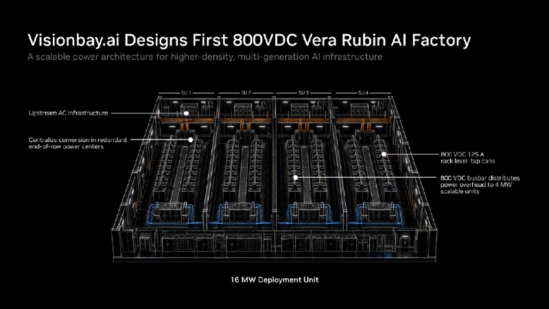 英伟达开放Vera Rubin机架设计，推动AI工厂建设标准化英伟达在OCP全球峰会上开放Vera Rubin机架与计算托架设计，并发布液冷、互连、AI工厂软件等开放方案；其还与多家公司推出数据中心、电网弹性、USFP光模块及Falcon Transport等标准，推动下一代AI基础设施互操作