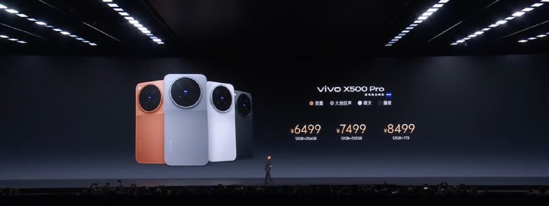 全球首发天玑9600Pro，vivo X500 Pro发布，6499元起vivo X500 Pro于9月21日晚发布，售价6499元起，首发天玑9600 Pro芯片，配备蔡司影像系统、5000万像素主摄和超广角、长焦镜头，支持4K 120fps追焦及4K 240fps慢动作