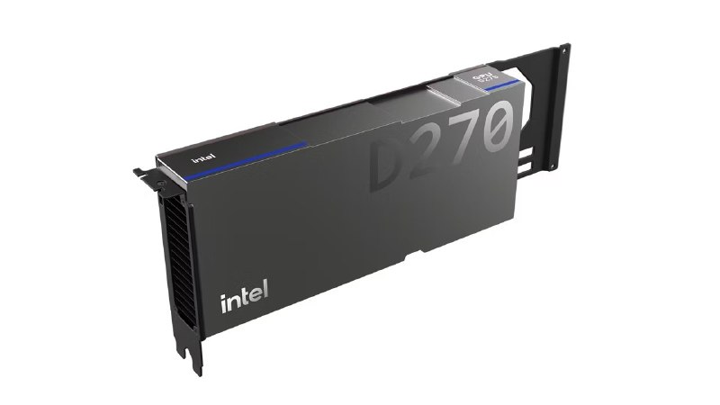 英特尔“Crescent Island”系列数据中心推理卡定名为 Intel GPU D 系列英特尔在2026年OCP全球峰会上宣布，基于Xe3P架构的数据中心推理GPU“Crescent Island”正式定名为Intel GPU D系列，首款产品D270配备32个Xe核心、256个XMX引擎和最高480GB LPDDR5X显存，面向大模型及长上下文推理；英特尔还展示了可扩展至超4.6万个CPU核心的Xeon新型机架设计